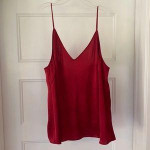 RED*** silk camisole